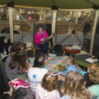 Preview of Family Reading Day - storytelling tent