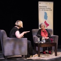Preview of Margaret Atwood & host Alex Clark