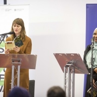Preview of Clare Pollard & Asha Lul Mohamud Yusuf on stage