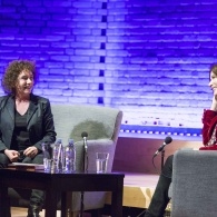 Preview of Jeanette Winterson & Nigella Lawson on stage