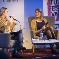 Preview of Katie Popperwell & Jennifer Egan on stage