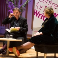 Preview of David Nicholls and Alex Clark on stage