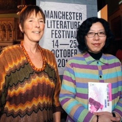Nicky Hardman & Ding Liying in Manchester Town Hall