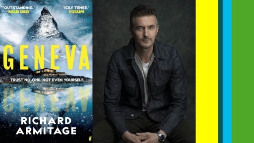 Image of Richard Armitage and book cover